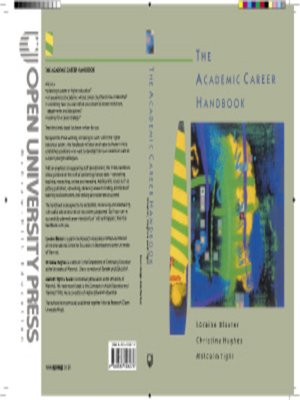 cover image of The Academic Career Handbook